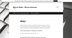Desktop Screenshot of mkalat.pl